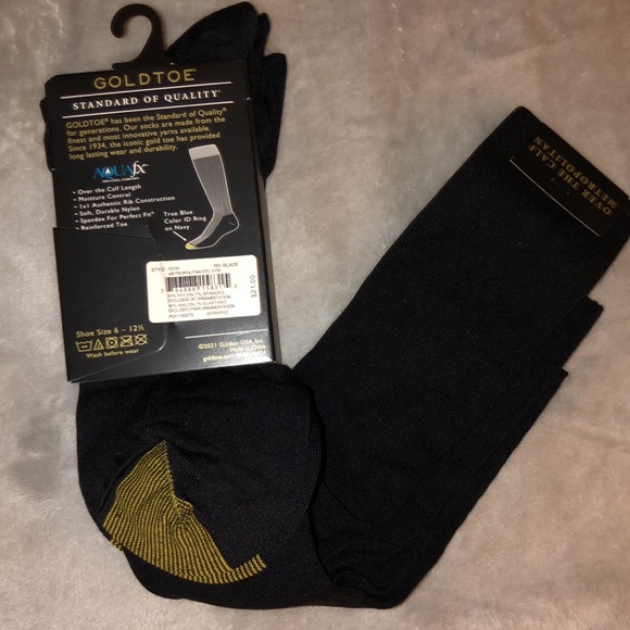 NWT Men’s black dress socks (set of 3) Shoe size 6-12.5 - Picture 3 of 5